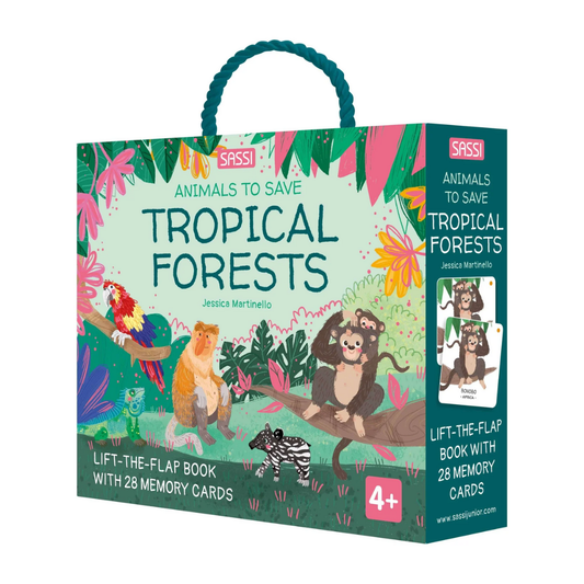 Sassi Games - Memory Matching - Animals to Save | Tropical Forests