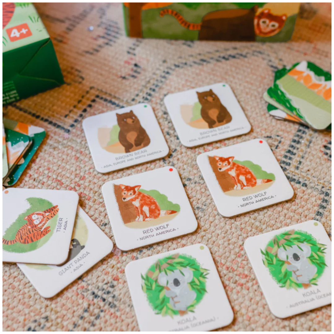 Sassi Games - Memory Matching - Animals to Save | The Woods