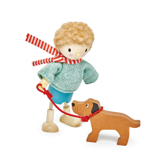 Tender Leaf Mr Goodwood with Flexible Limbs & His Dog