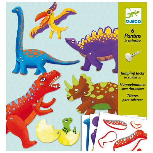 Djeco Dinos Small Puppets