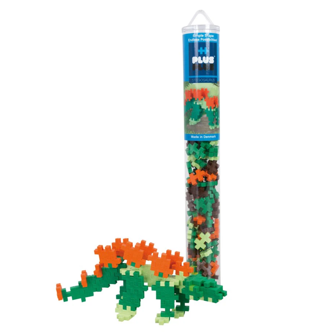 Plus Plus - Stegosaurus Dinosaur - 100pcs Tube