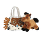 Fancy Pals - Brown Horse in Western Fringe Bag