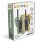 Kidytalk - Long Range Walkie Talkie | Green & Orange