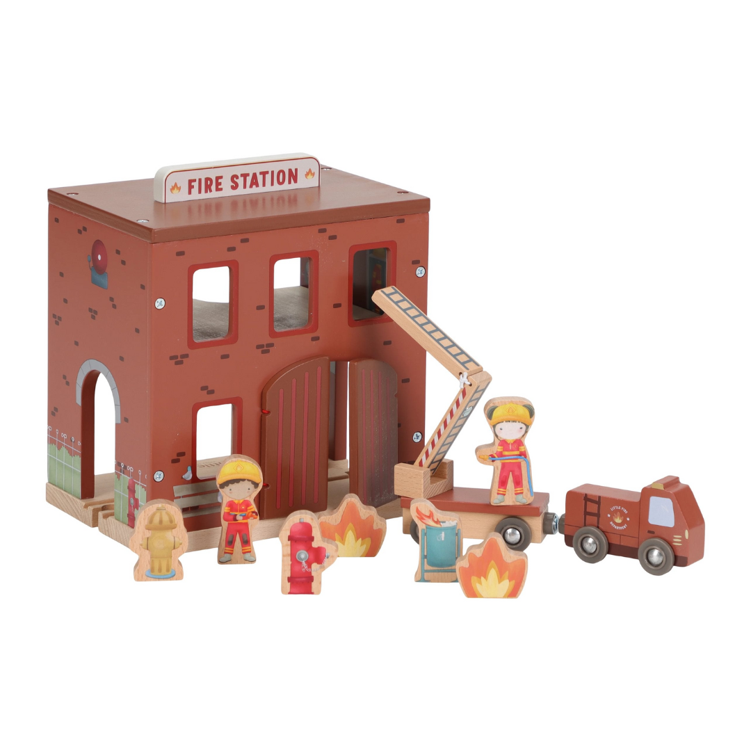 Little Dutch - Wooden Fire Station