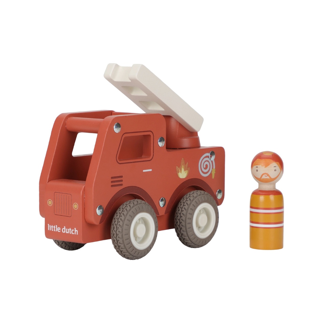 Little Dutch - Wooden Firetruck