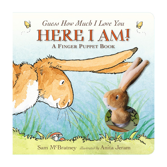 Guess How Much I Love You: Here I Am Finger Puppet Book