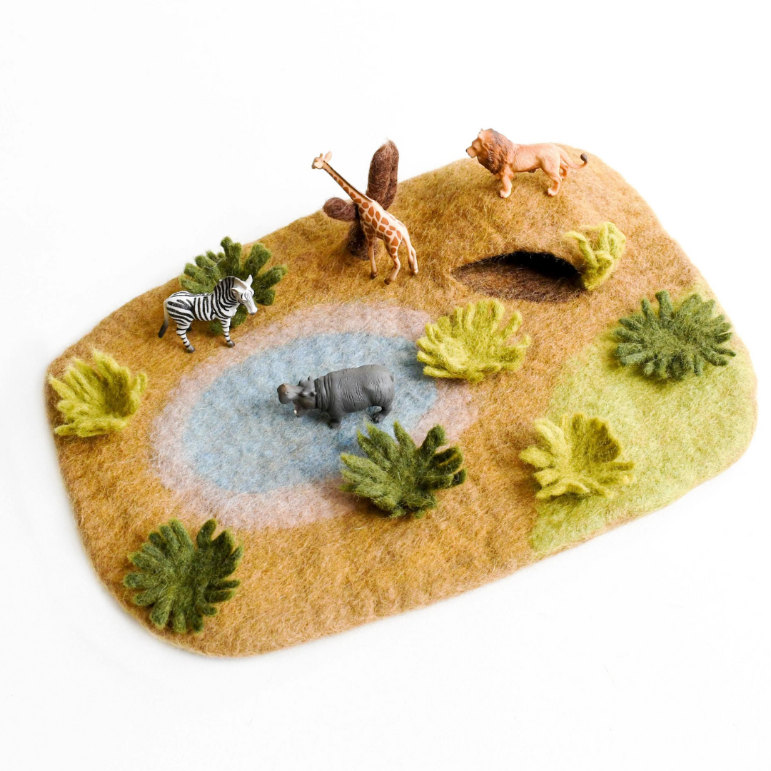 Tara Treasures - Safari Play Mat Playscape