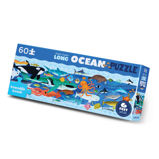 Crocodile Creek - Super Duper Long Puzzle - Ocean | 60pc