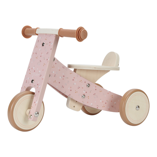 Little Dutch - Wooden Tricycle | Pink