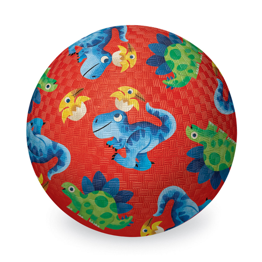 Crocodile Creek Playground Ball Dino Friends 7"