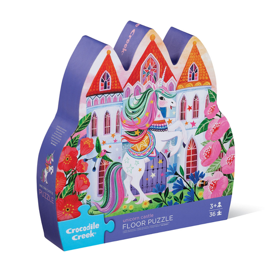 Crocodile Creek - Classic Floor Puzzle - Unicorn Castle | 36 Piece