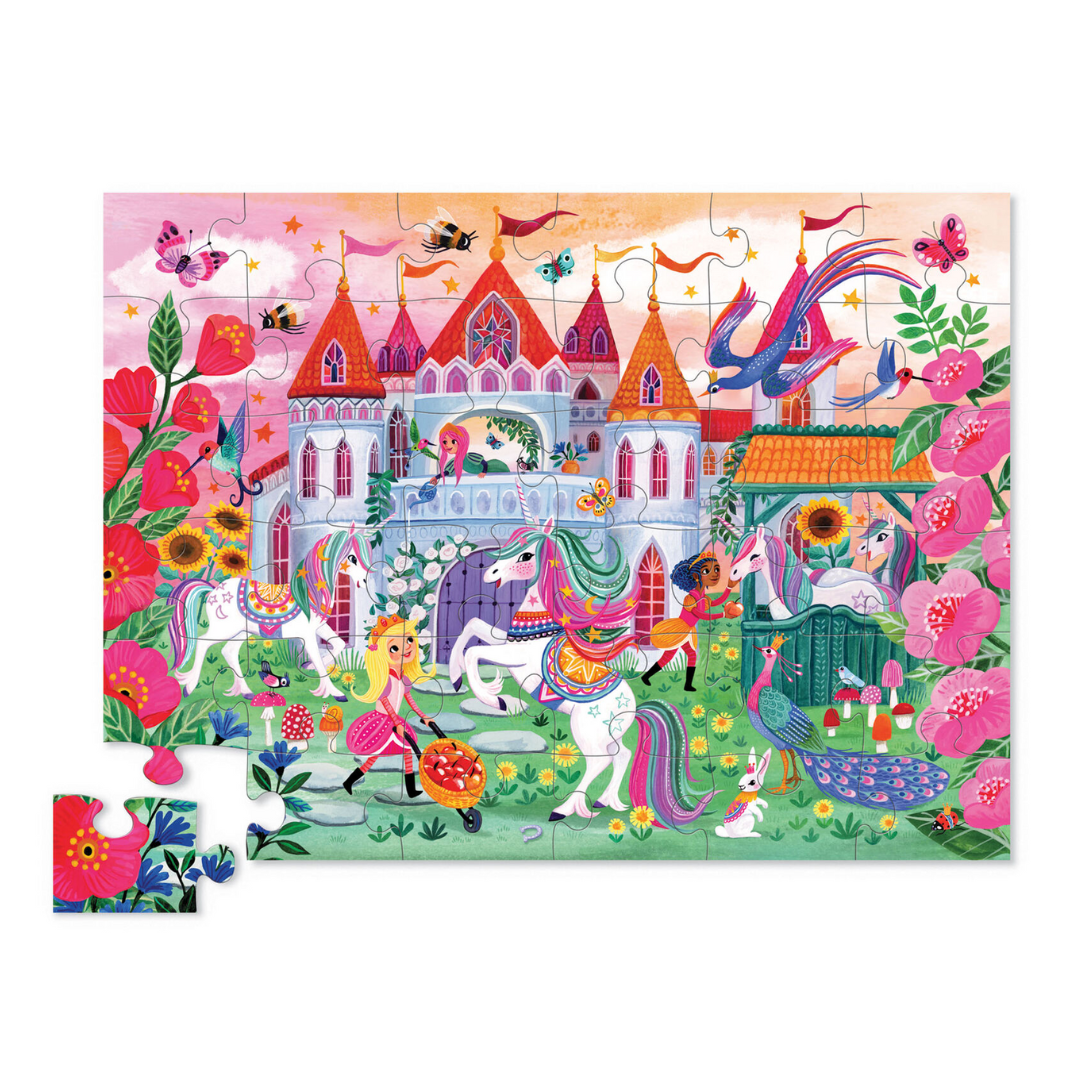 Crocodile Creek - Classic Floor Puzzle - Unicorn Castle | 36 Piece