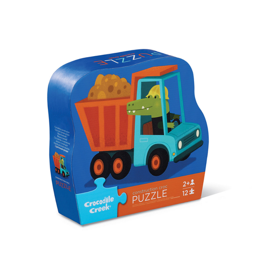 Crocodile Creek - Mini Puzzle - Construction Croc