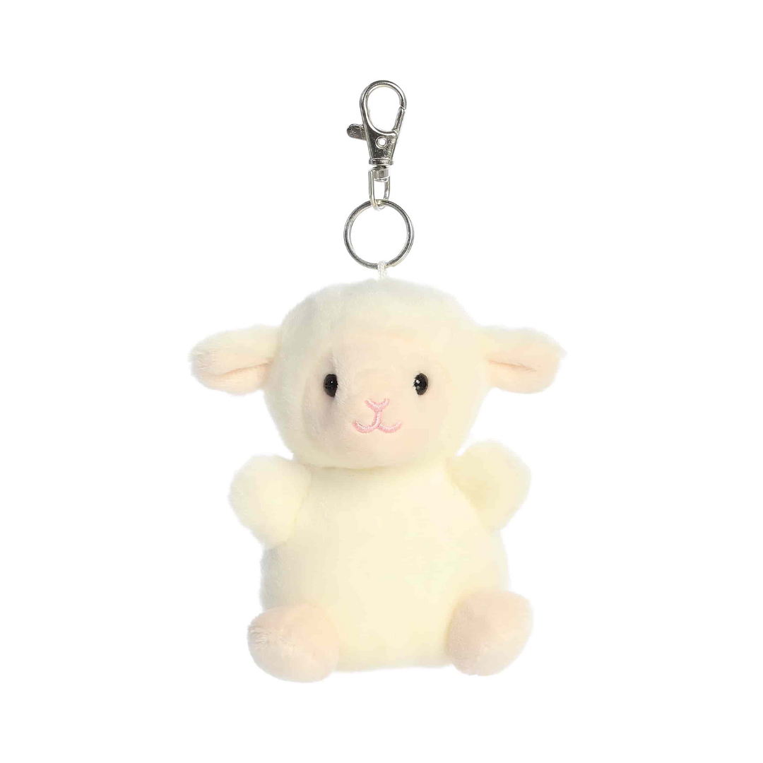 Palm Pals Clip-On Keychain - Woolly Lamb