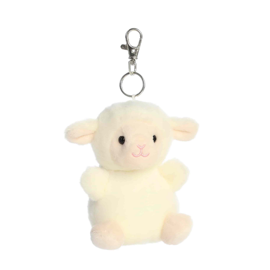 Palm Pals Clip-On Keychain - Woolly Lamb