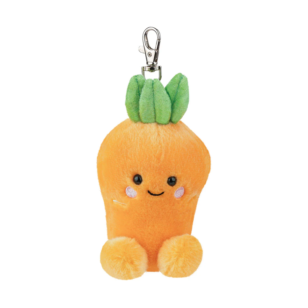 Palm Pals Clip-On Keychain - Cheerful Carrot