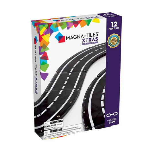 Magna-Tiles XTRA Roads - 12 Piece Set