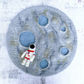 Tara Treasures - Moon Crater with Astronaut Space Playscape