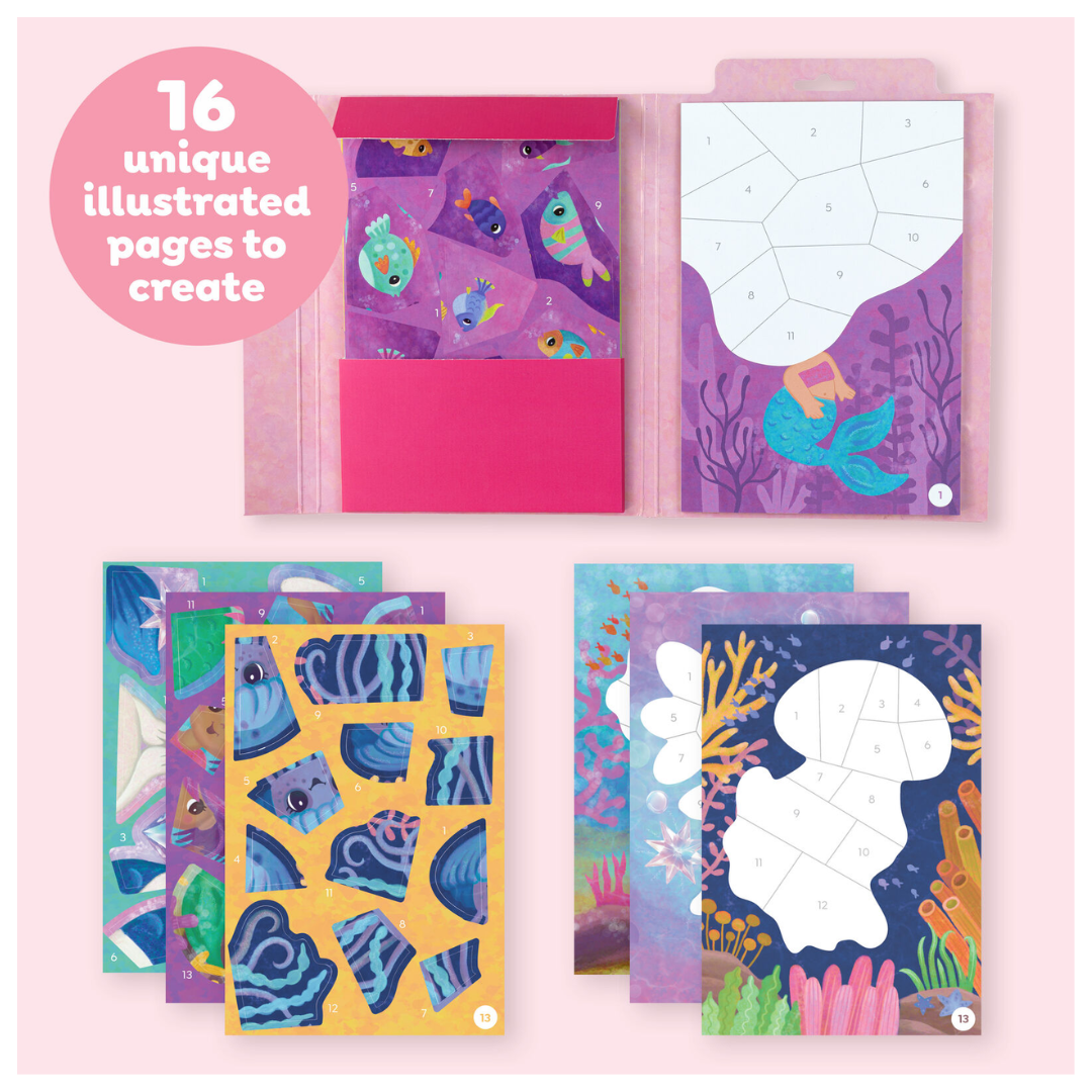 Tiger Tribe Sticker by Numbers - Mermaids