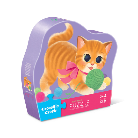 Crocodile Creek - Mini Puzzle - Cute Kitten
