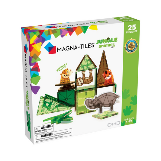 Magna-Tiles Jungle Animals - 25 Piece Set