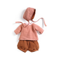 Djeco Baby Pomea Peach 3-Piece Doll's Outfit