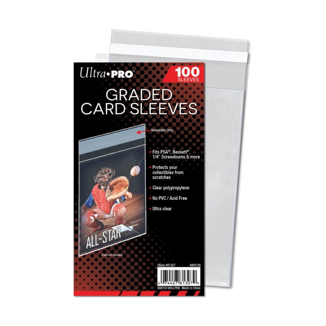 Ultra Pro Graded Card Sleeve Resealable PSA 100ct