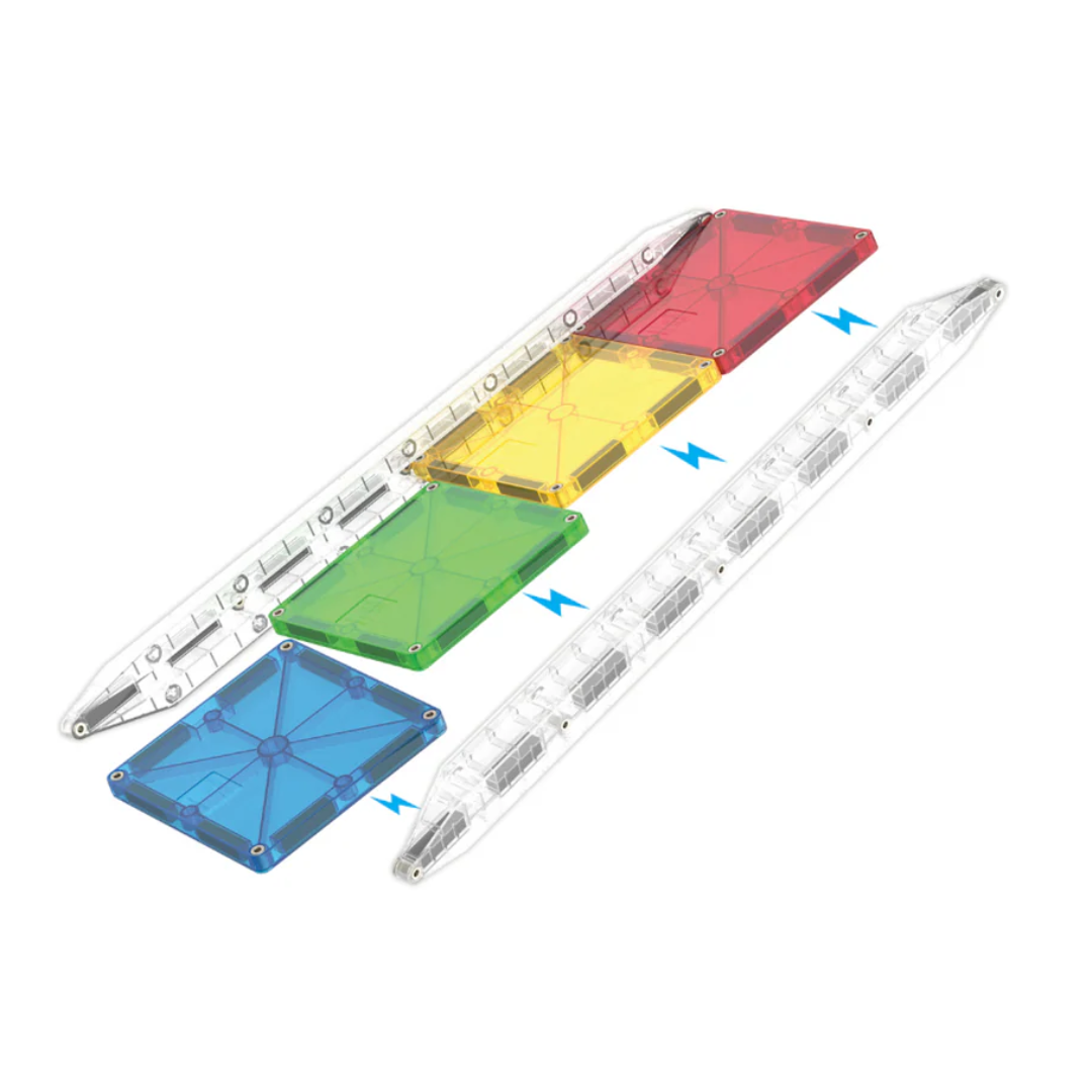 Magna-Tiles Rail Racers - Rail Pack