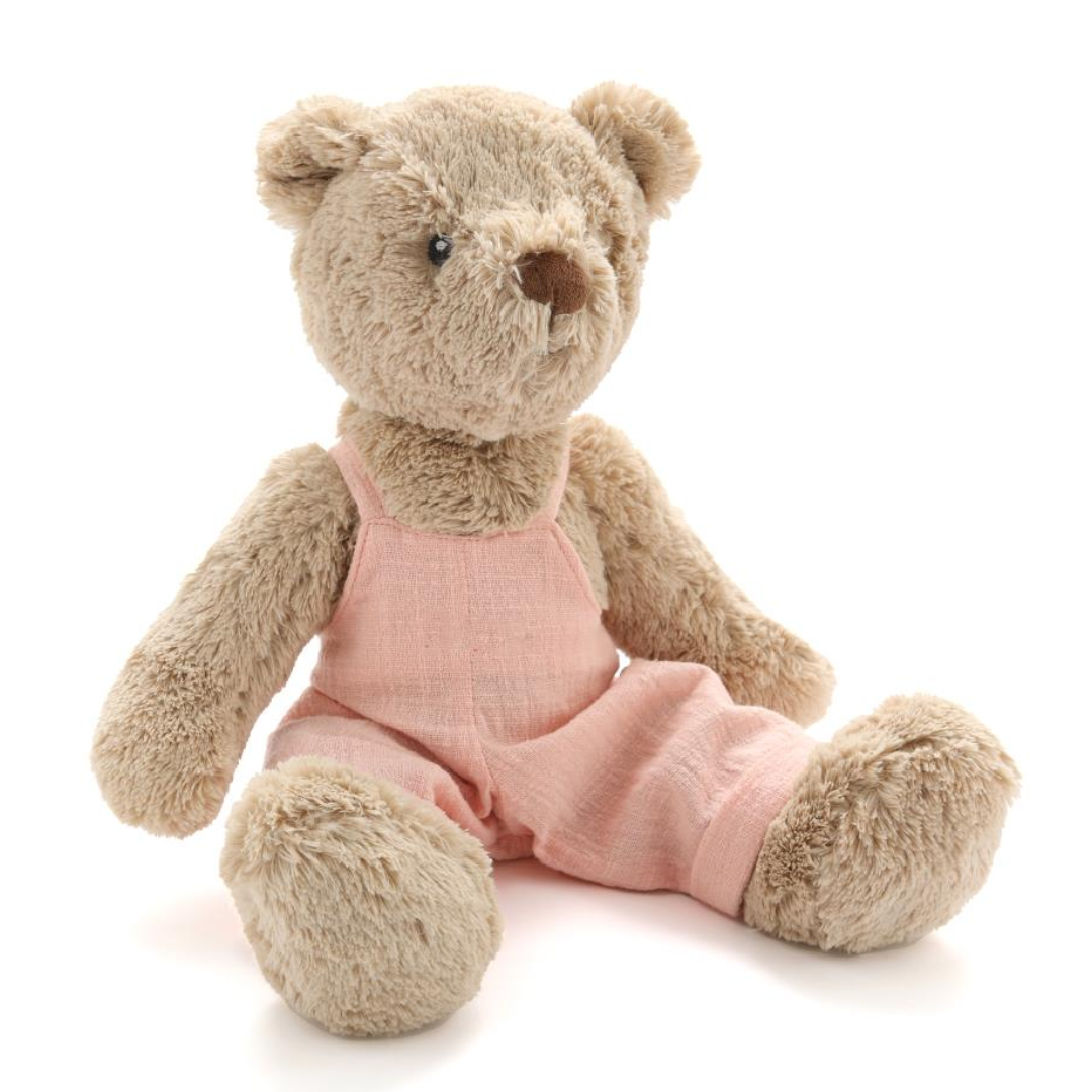 Nana Huchy - Honey Bear - Overalls | Baby Pink