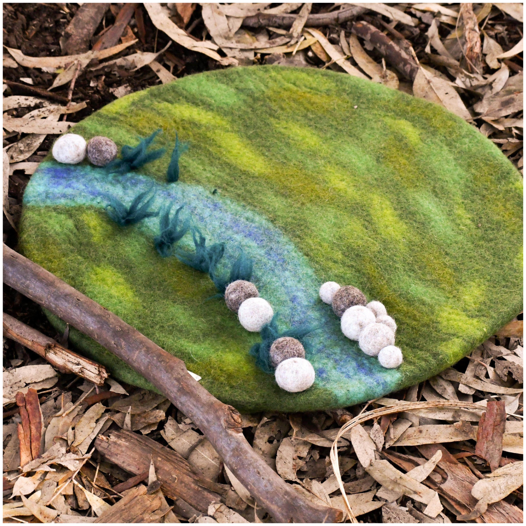Tara Treasures - River Round Play Mat Playscape