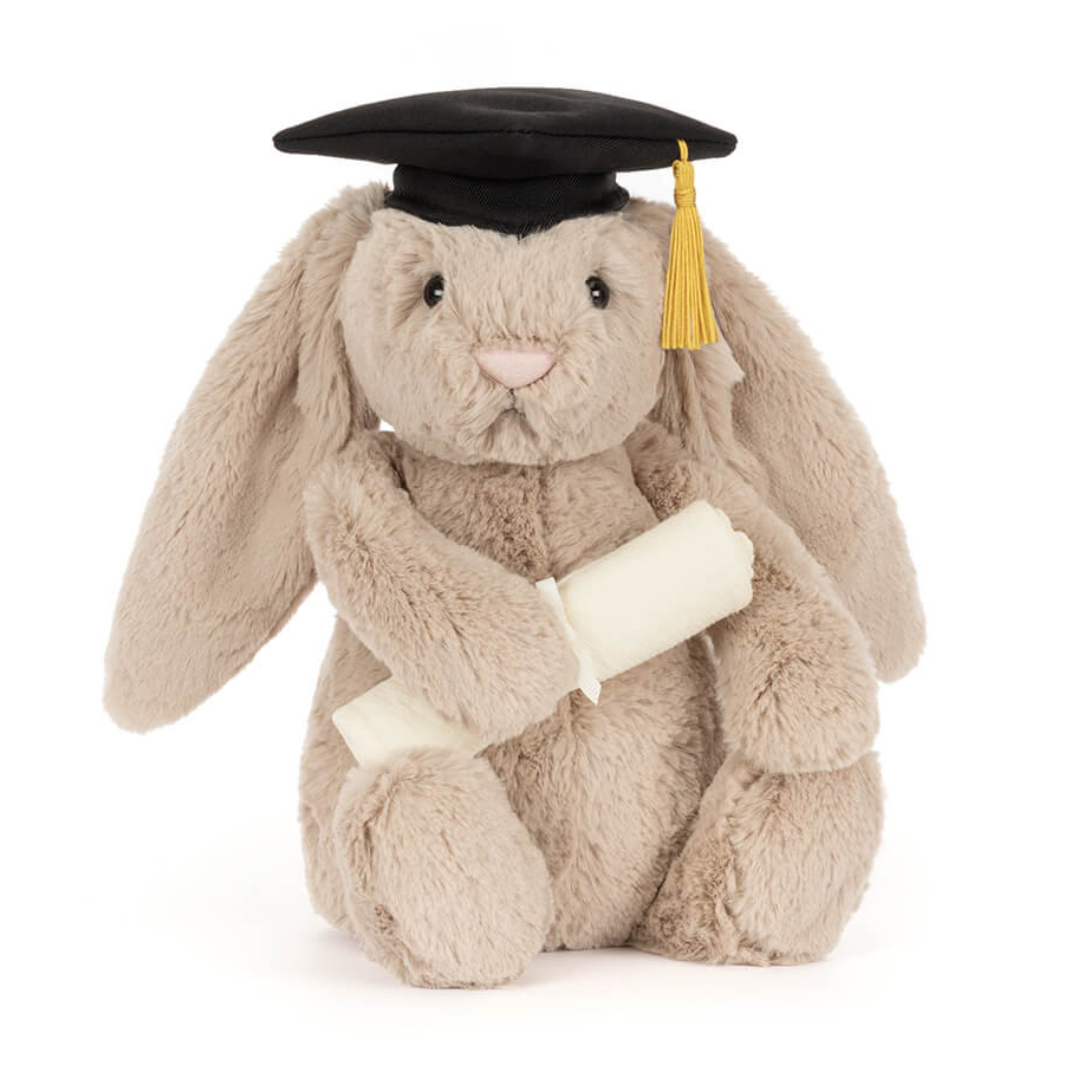 Jellycat Bashful - Bunny Graduation Outfit