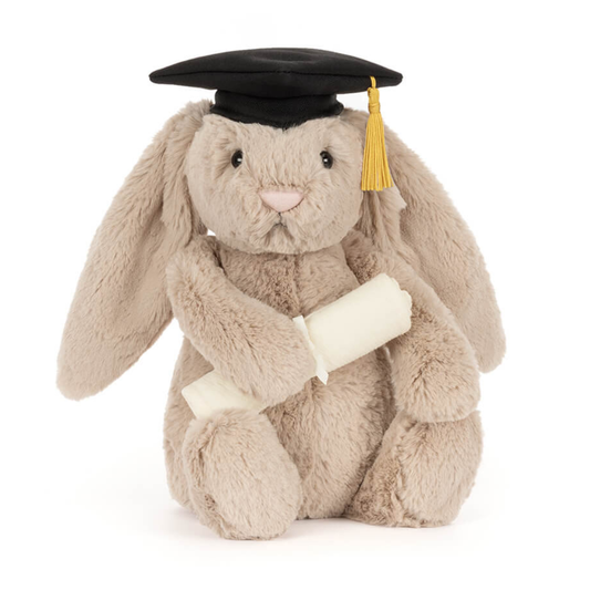 Jellycat Bashful - Bunny Graduation Outfit