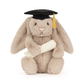 Jellycat Bashful - Bunny Graduation Outfit