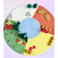 Tara Treasures - Four Seasons Play Mat Playscape (Large 80cm Diameter)