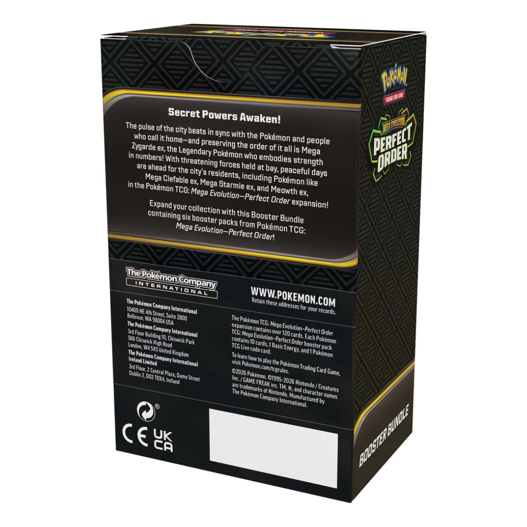 Pokemon TCG: Mega Evolution - Perfect Order Booster Bundle