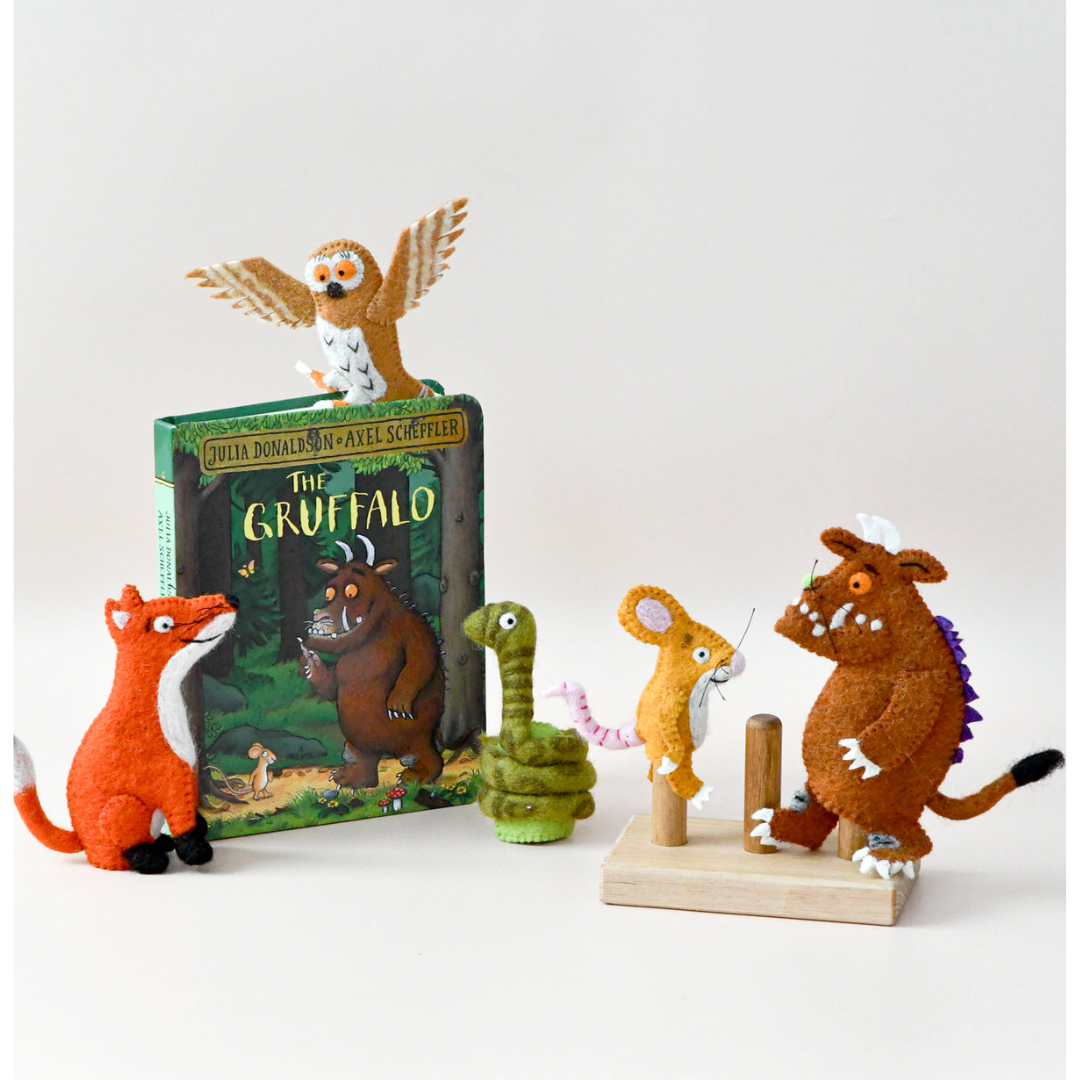 Tara Treasures - The Gruffalo Finger Puppets Set