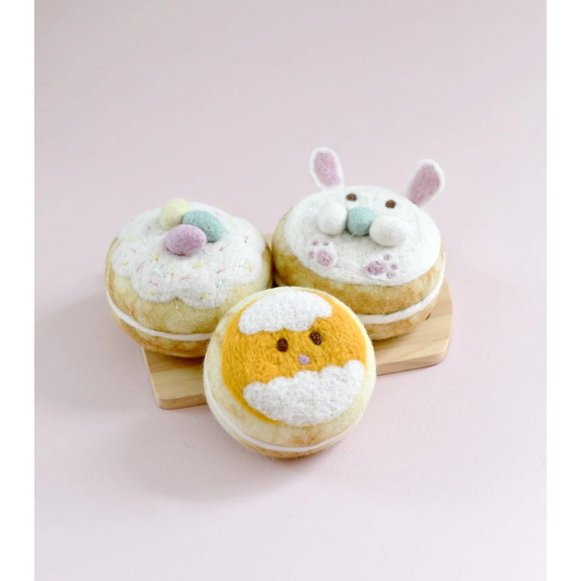 Tara Treasures - Felt Easter Donuts (Set of 3)