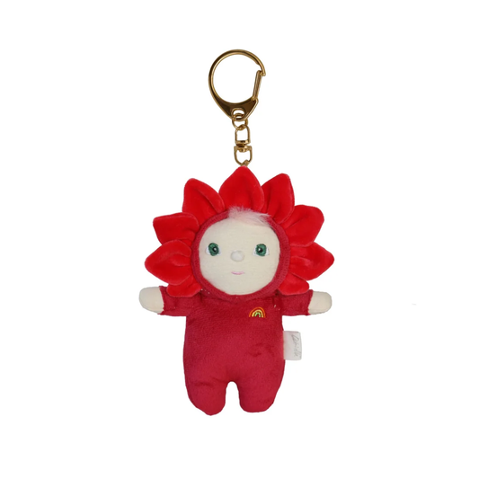 Olli Ella - Dinky Bag Charm - Rose