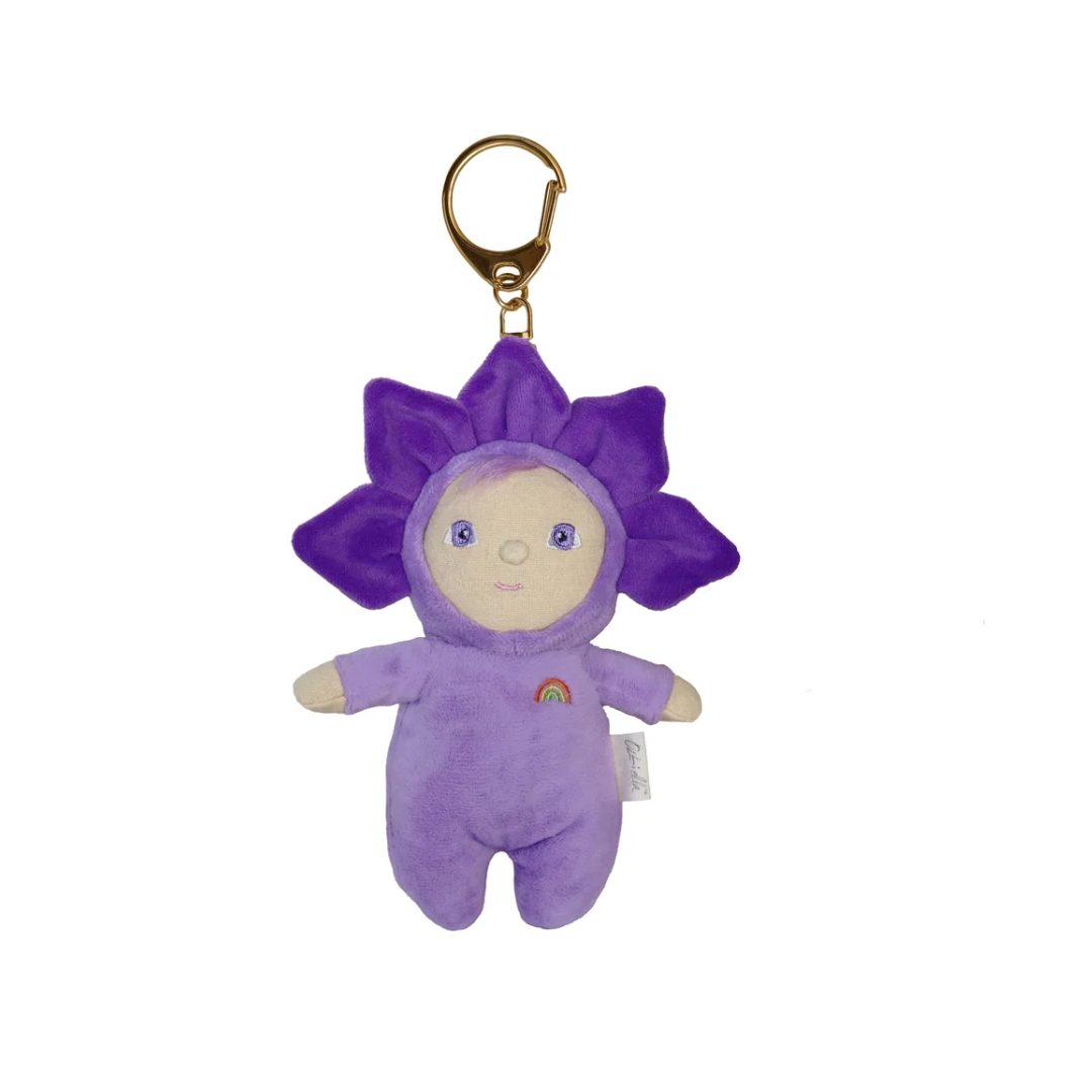 Olli Ella - Dinky Bag Charm - Violet