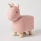 Jiggle & Giggle - Unicorn Bouclé Kids Stool