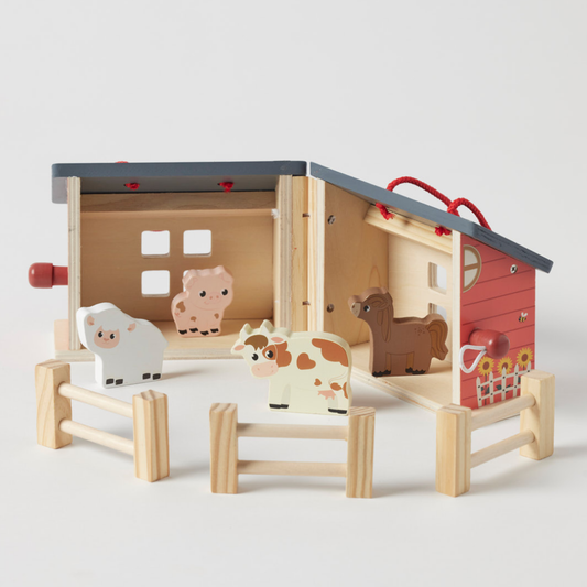 Zookabee - Wooden Foldable Farm House