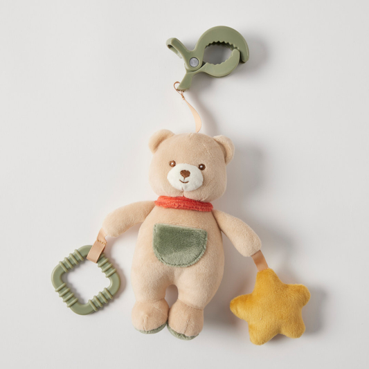 Jiggle & Giggle - Hugglies Bear Clip-On Toy