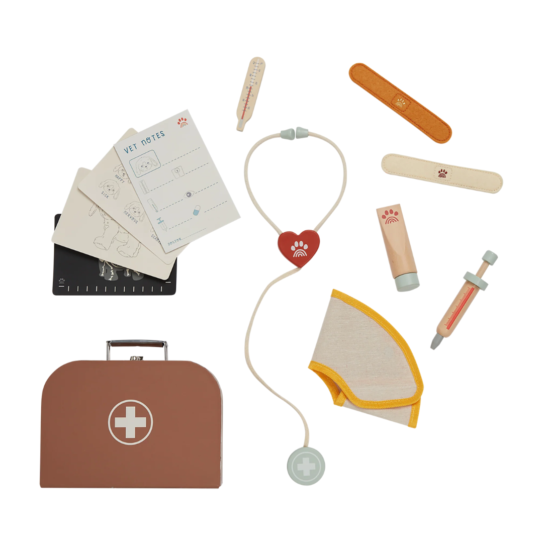 Olli Ella - Dinkum Dog Set - Vet Set | Clay