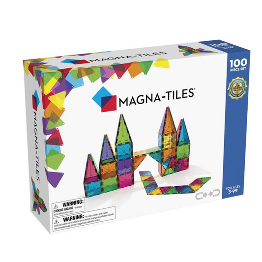 Magna-Tiles Classic - 100 Piece Set