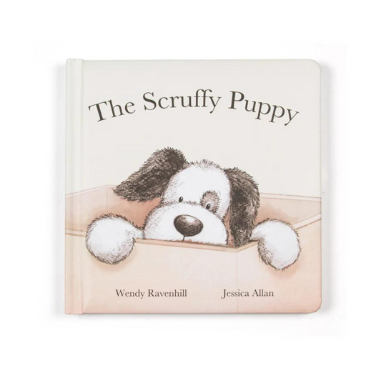 Jellycat Scruffy Puppy Book