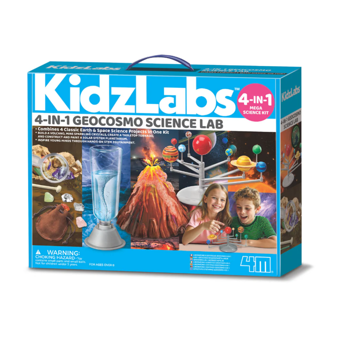 4M KidzLabs 4 in 1 Geocosmo Science Lab