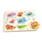 Djeco Hippo'n'Co 8 Piece Wooden Wild Animal Puzzle