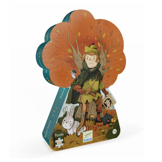 Djeco Robin Hood 36pc Silhouette Puzzle