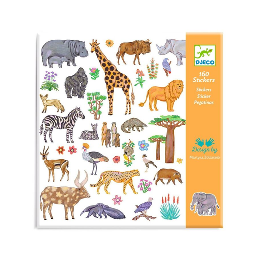 Djeco Kenya 160 Stickers Set