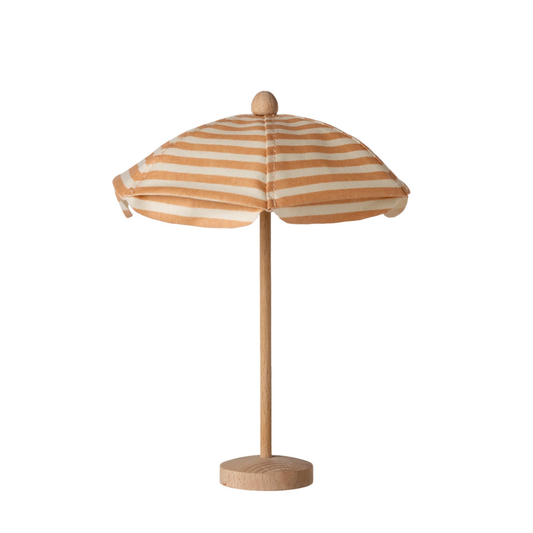 Maileg Beach Umbrella Mouse Soft Coral